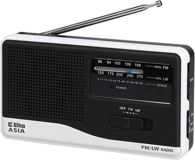 Prenosni radio ASIA, bel