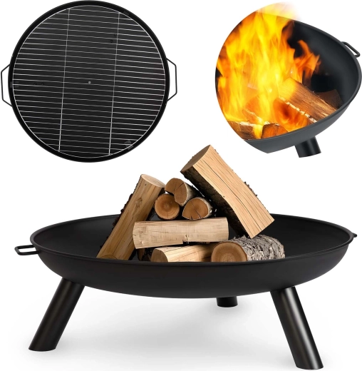 Vrtno kurišče z rešetko 60 cm BERDSEN