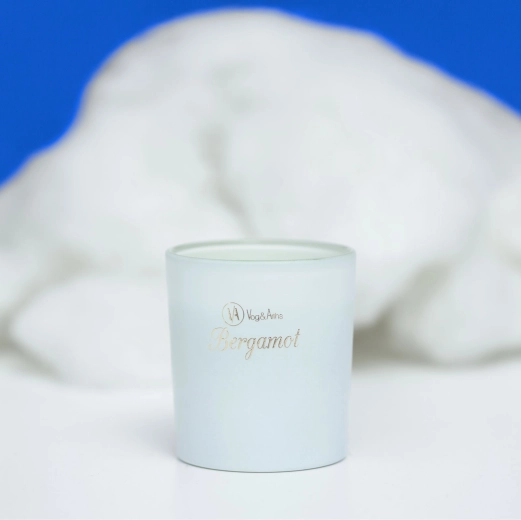Scented Candle with Bergamot Fragrance 125 g
