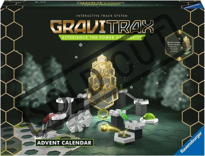 Ravensburger GraviTrax adventni koledar – razširitev za kroglično progo
