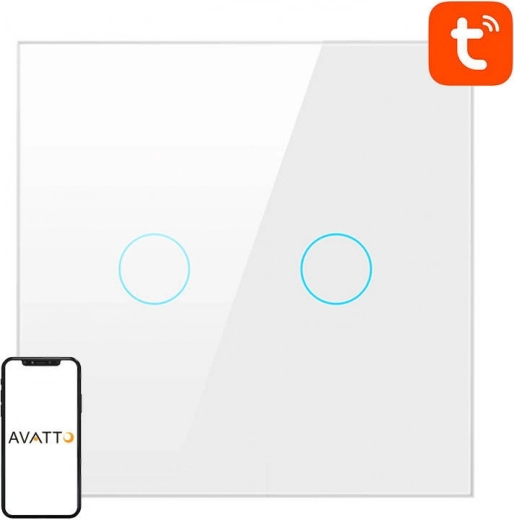 Pametno WiFi stikalo Avatto belo