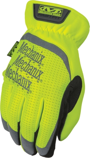 Delovne rokavice MECHANIX FastFit Hi‑Viz, rumene, velikost S