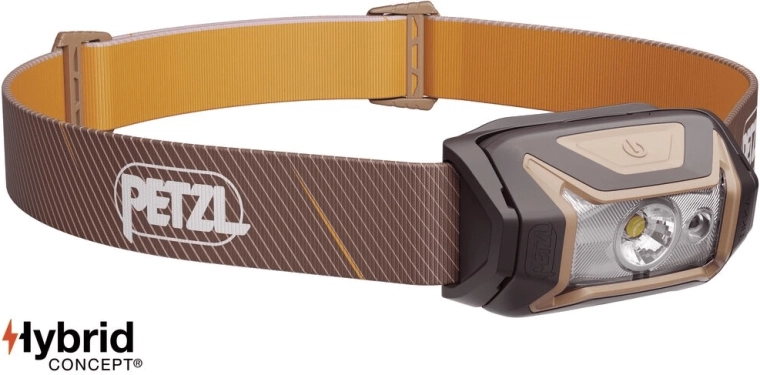 Naglavna svetilka PETZL TIKKA rjava 350 lm