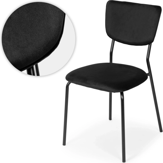 Razkošen žamet z mehkim oblazinjenjem