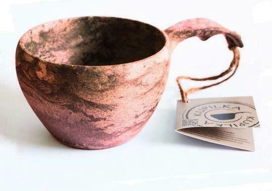 Kupilka velik rdeč lonček 3,7 dl