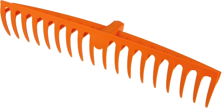 Plastične grablje z 18 zobmi