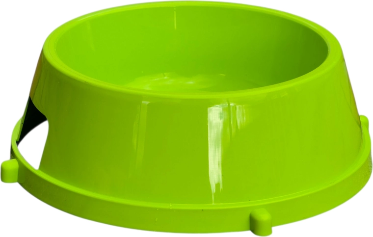 Plastična skleda za pse in mačke, velika, s protizdrsno podlago