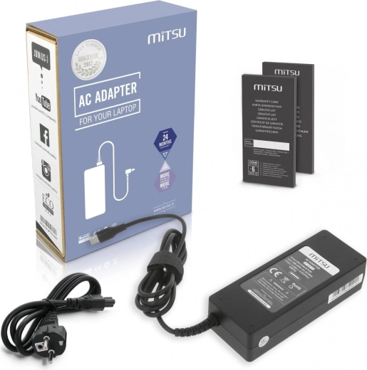 Napajalni adapter Mitsu 87 W USB‑C (USB PD) za prenosnik