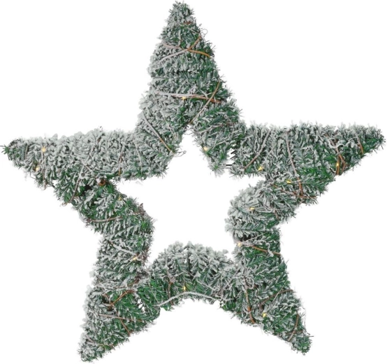 Verodostojna imitacija zasnežene vejice