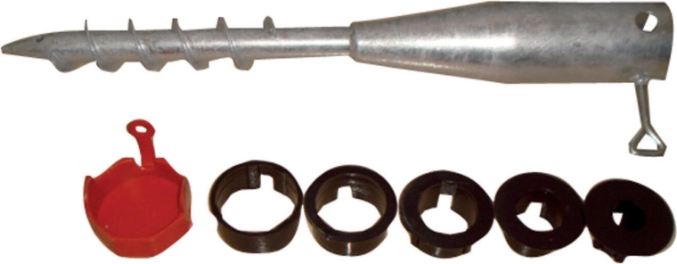 Talni vijak 520 × 68 mm, pocinkan