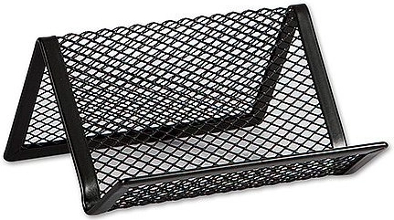 Kovinsko stojalo za vizitke Concorde, črno