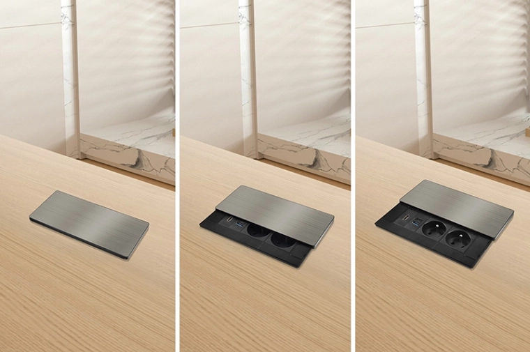 Elegant sliding cover