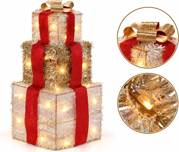 Decoration with rotating elements
