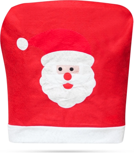 Santa Hat Chair Decoration