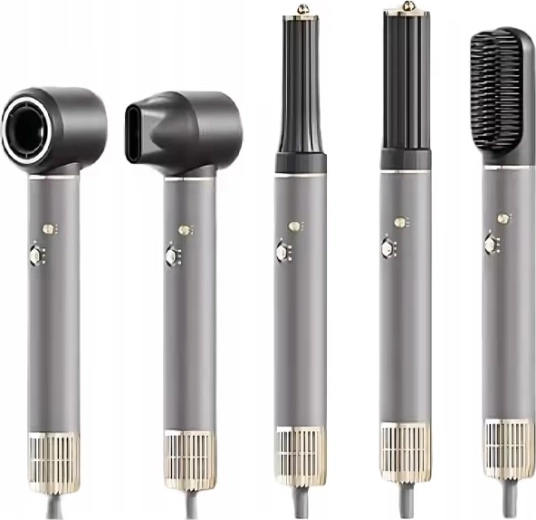 Styling 5-v-1: sušenje, glajenje in kodri v enem