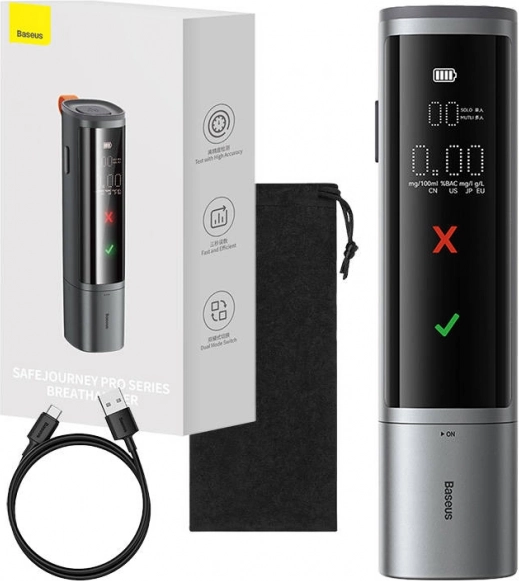 Elektronski tester alkohola Baseus SafeJourney Pro