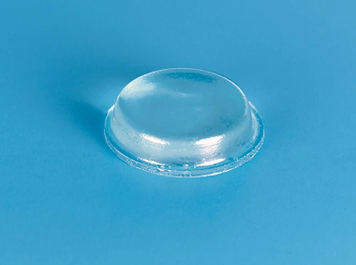 Samolepilni prozorni valjasti odbojnik 12,7 × 3,5 mm (5 kosov)