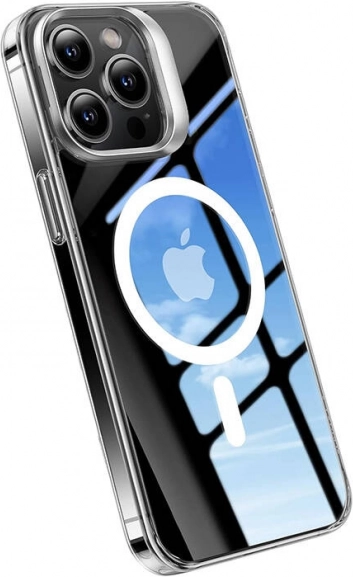 ovitek torras upro lstand clear‑mag pro iphone 15 prozoren