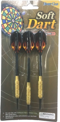 Brother tekmovalne pikado puščice 16 g s plastičnimi konicami (3 kos)