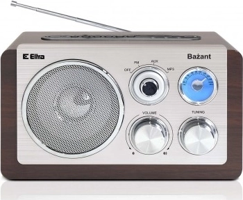 Radio BAŽANT USB temno