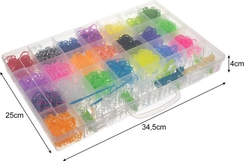Prozoren organizator s 23 predelki