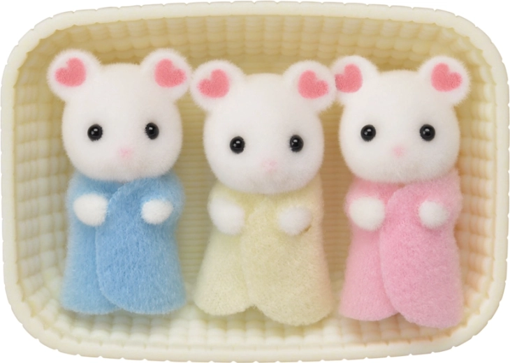Trojčice Baby Marshmallow miške
