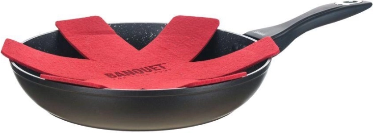 LUMIA Frying Pan 24 cm with Non-Stick Surface and Temperature Ring