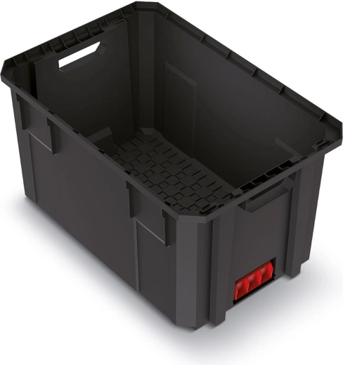 Modularni transportni zaboj X BLOCK PRO 544 × 362 × 300 mm – črn