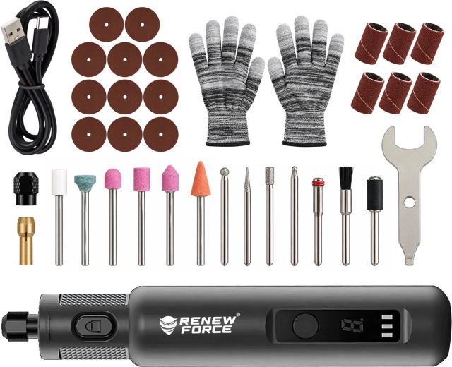 Renew Force Cordless Multifunctional Mini Grinder