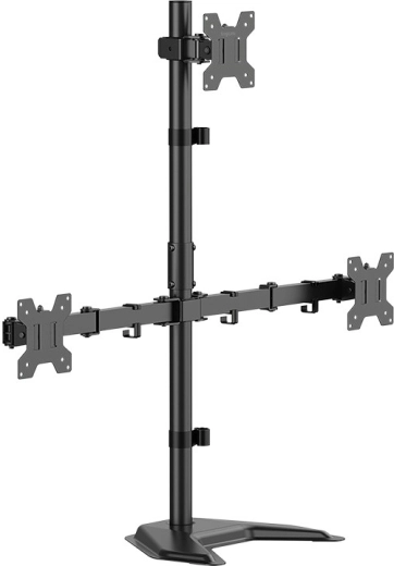 Fleksibilna razporeditev treh monitorjev