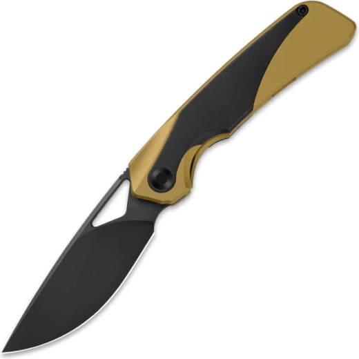 Kizer Topsail M390 with DLC-Ultra, titanium and zirconium