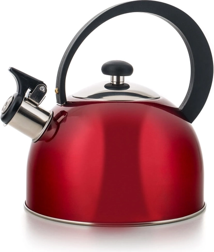 Nerjavna čajna konvica EVORA 2 l s piščalko