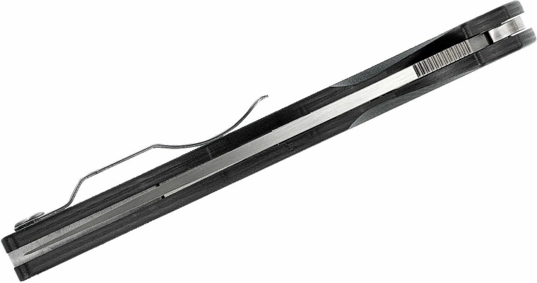 Durable G-10 handle and pocket clip