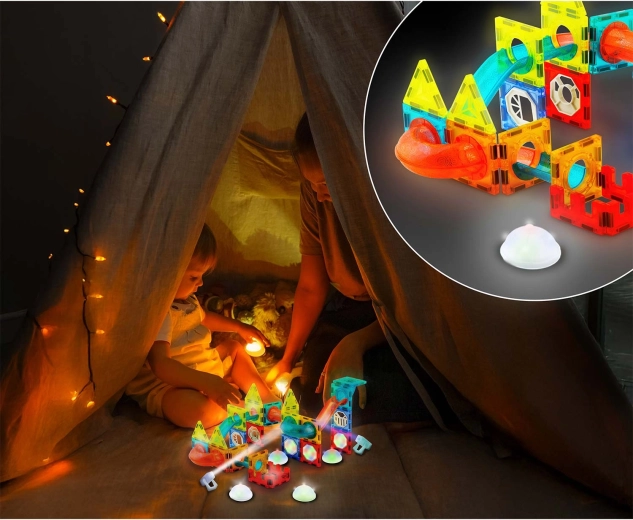 Svetleče zgradbe in svetlobni učinki