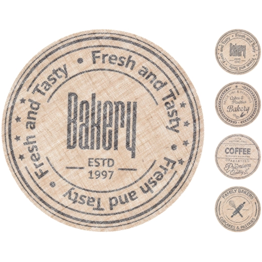 Jutna namizna podloga 38 cm