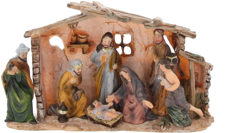 Podrobne in ročno poslikane figurice