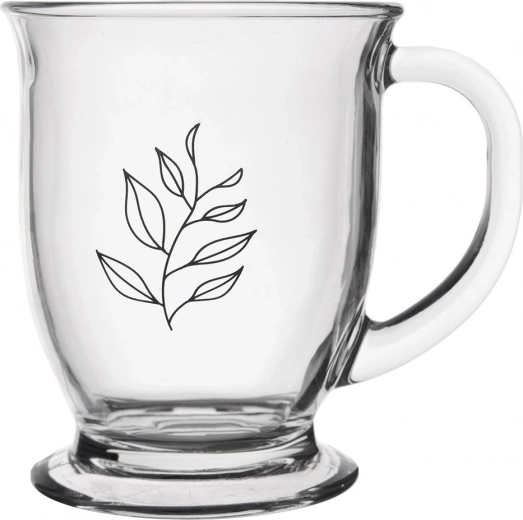 Eleganten motiv lista in brezčasen oblikovni slog