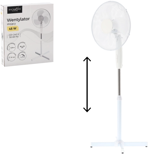 Stoječi ventilator bel 45 W