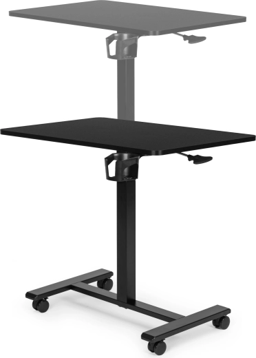 Pneumatic height adjustment 71.5–112 cm