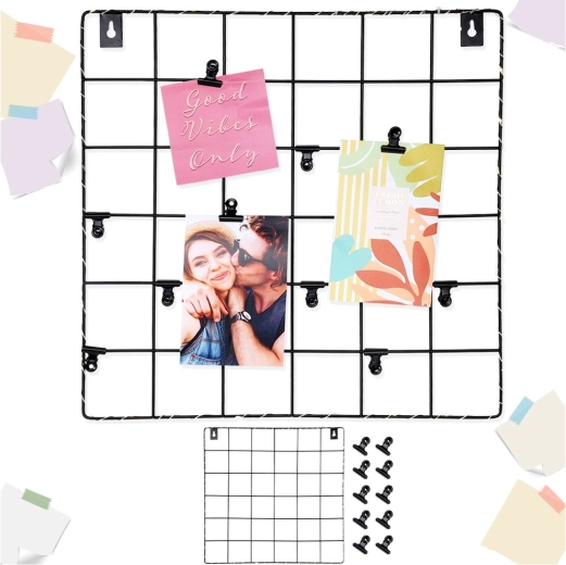 10 clips for photos, notes and postcards