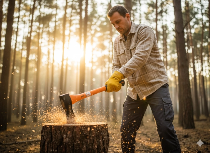 Odporna jeklena glava