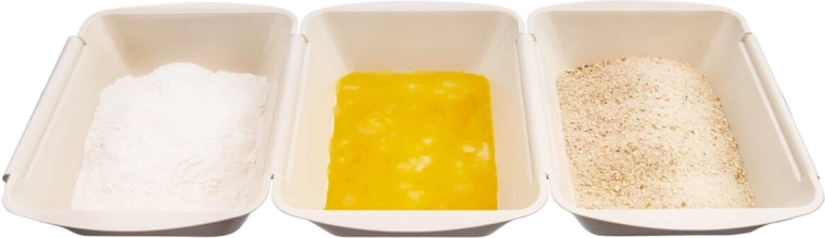 Tri praktične posode s prostornino 1,5 l
