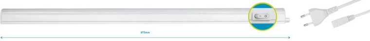 Retlux LED light with T5 tube 10 W 90 cm