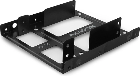 Jekleni nosilec za montažo 2x 2,5" diskov v 3,5" režo