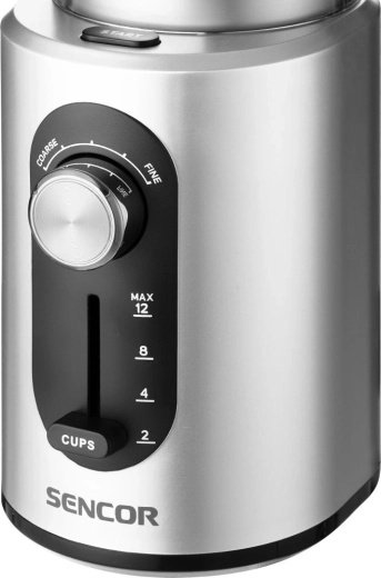 Adjustable grinding for up to 12 cups