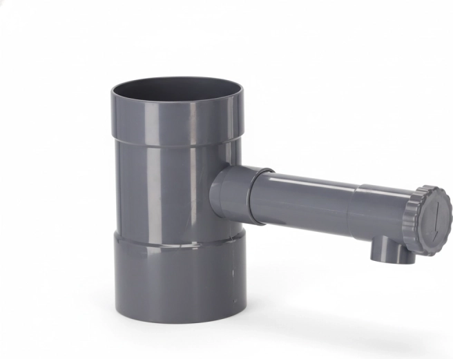 Zbiralnik deževnice siv 100 mm