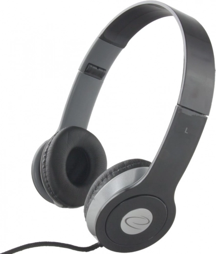 Stereo audio slušalke Techno črne