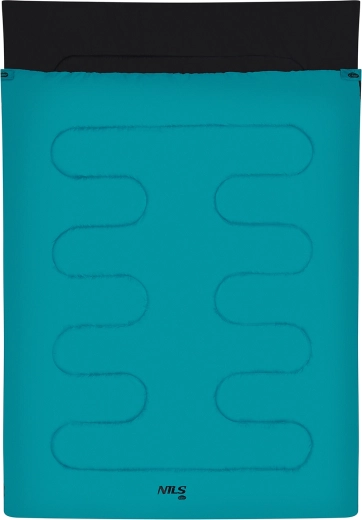 Dvoosebna odejna spalna vreča NILS Camp modra