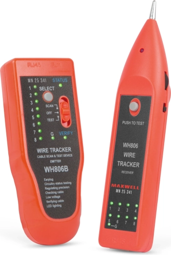 Testing RJ11 and RJ45 cables