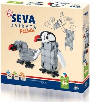 Konstrukcijska igra Seva Živali – ptičji mladiči, 347 kosov